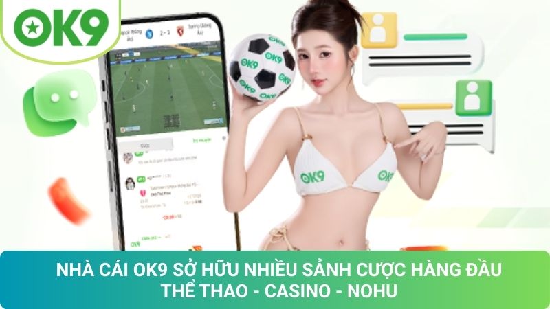 OK9 🎖️ Trang Chủ OK9.COM Chính Thức ⭐️ Ưu Đãi Nạp Đầu Hot 20 Kho Game Đỉnh Cao Của OK9: Trải Nghiệm Cá Cược Bất Tận