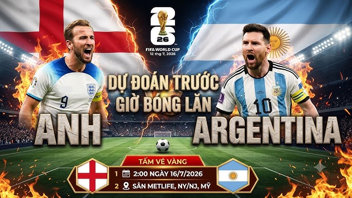 OK9 - Soi kèo Anh vs Argentina: Nhận định bán kết World Cup 2026 1 OK9 - Soi kèo Anh vs Argentina: Nhận định bán kết World Cup 2026