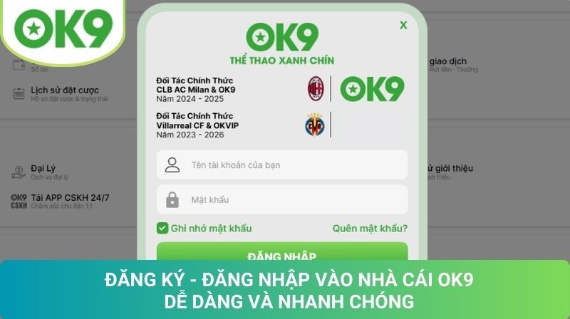 OK9 🎖️ Trang Chủ OK9.COM Chính Thức ⭐️ Ưu Đãi Nạp Đầu Hot 21 HƯỚNG DẪN ĐĂNG KÝ OK9 CHI TIẾT TỪNG BƯỚC (PC & MOBILE)